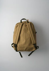 DAY PACK + LEATHER PATCH - SANDSTONE