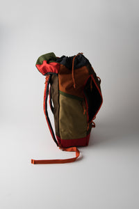 LARGE CLIMB PACK - MOSS / COFFEE