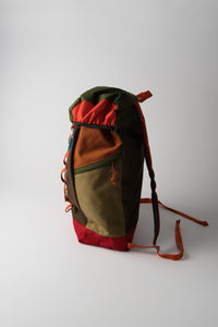 LARGE CLIMB PACK - MOSS / COFFEE