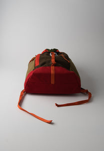 LARGE CLIMB PACK - MOSS / COFFEE