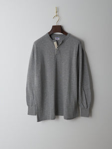 Thermal Henley - Heather Grey