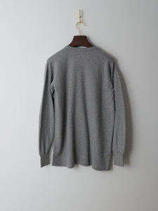 Thermal Henley - Heather Grey