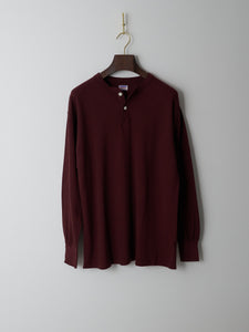 Thermal Henley - Bordeaux