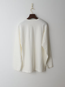 Stand Wheel H/W Long Sleeve Tee - Off White