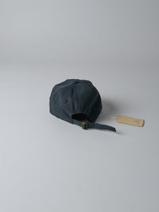 Swan Logo Cap – Organic Cotton Gabardine (98 Charcoal)