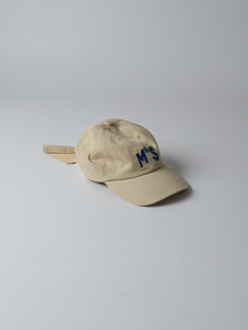 MbS Logo Cap – Organic Cotton Gabardine (161 Light Khaki)