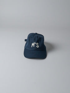 MbS Logo Cap – Organic Cotton Gabardine (68 Night Blue)