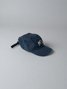 MbS Logo Cap – Organic Cotton Gabardine (68 Night Blue)