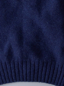 Seamless Crew – Indigo Soft Knit