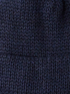 Short Watch Cap in British Wool - Navy