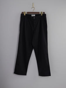 Duke Pant in Black Twill