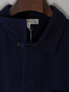 MEN'S POLO SHIRT WITH POCKET, 7,2OZ/SQ.YD., RELAXED FIT (66 INK BLUE)