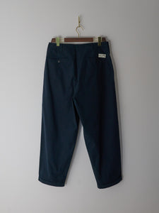 Unisex Pleated Front Pants - Relaxed Fit (661 Vintage Blue)