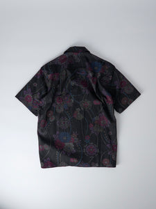 Top Dyed Floral, Bark Cloth