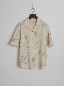 Ronen - Over Sized Camp Collar Shirt