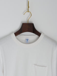 Pigment Dyed Pocket T-Shirt - White